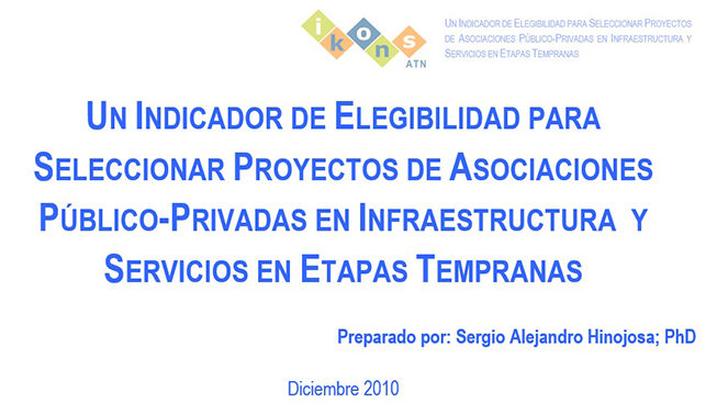 Índice de Elegibilidad para Proyectos APP