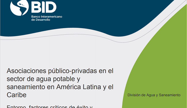 PPPs in water and sanitation sector in Latin America and the Caribbean
